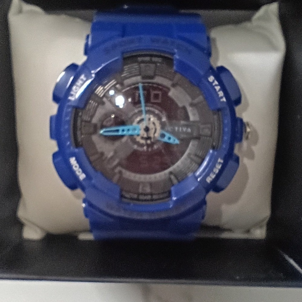 Activa by Invicta Pixel X Midnight Wave Unisex Analog-Digital Sport Watch - NWT
